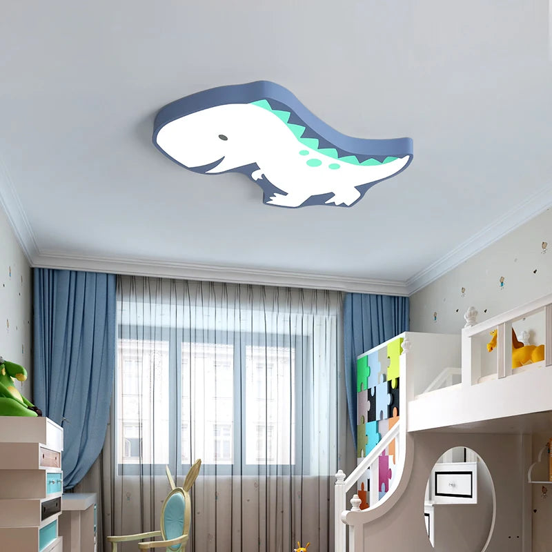 Luminaire Enfant dinosaure bleu – Référence: Lyxa5824- - Nexa Lights