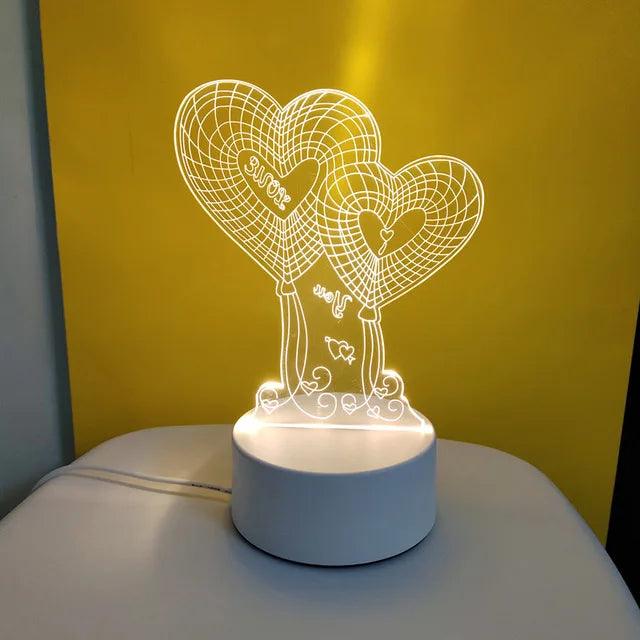 Luminaire Enfant forme cœur – Référence : Elise9472- - Nexa Lights