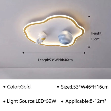 Luminaire Enfant forme nuage – Référence: Zarael7842- - Nexa Lights