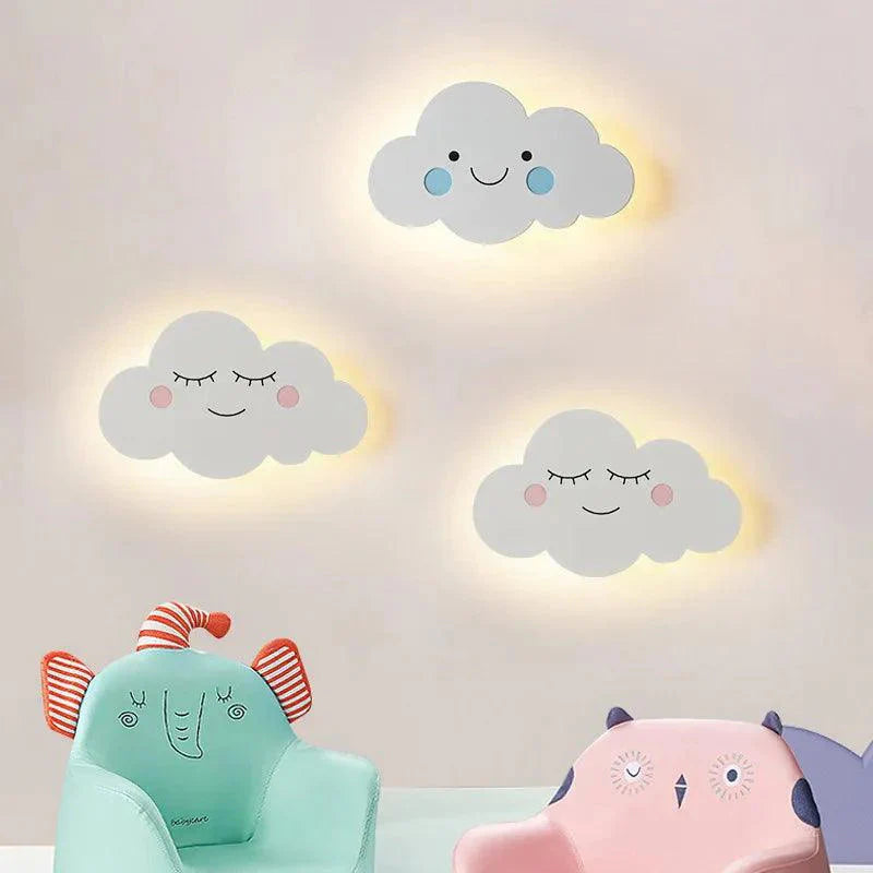 Luminaire Enfant motifs nuage – Référence : Zoé4732- - Nexa Lights