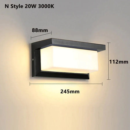 Luminaire Extérieur avec Capteur Radar Intelligent – Référence : Juliette2947- - Nexa Lights