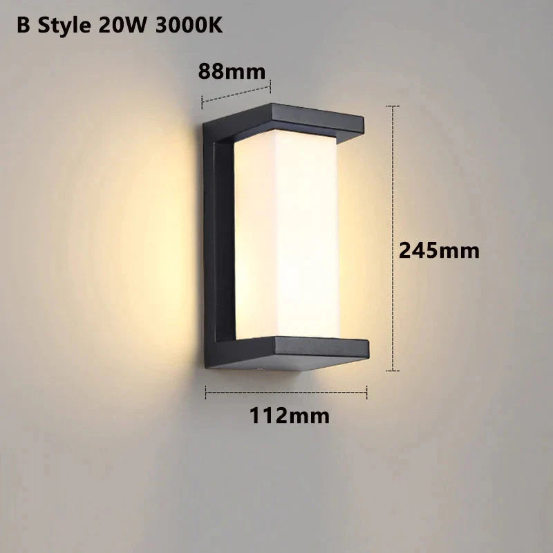 Luminaire Extérieur avec Capteur Radar Intelligent – Référence : Juliette2947- - Nexa Lights