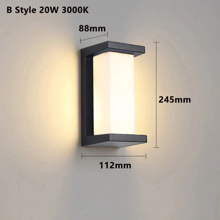Luminaire Extérieur avec Capteur Radar Intelligent – Référence : Juliette2947- - Nexa Lights