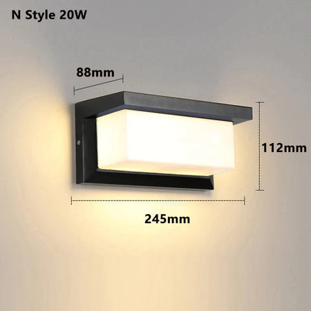 Luminaire Extérieur avec Capteur Radar Intelligent – Référence : Juliette2947- - Nexa Lights