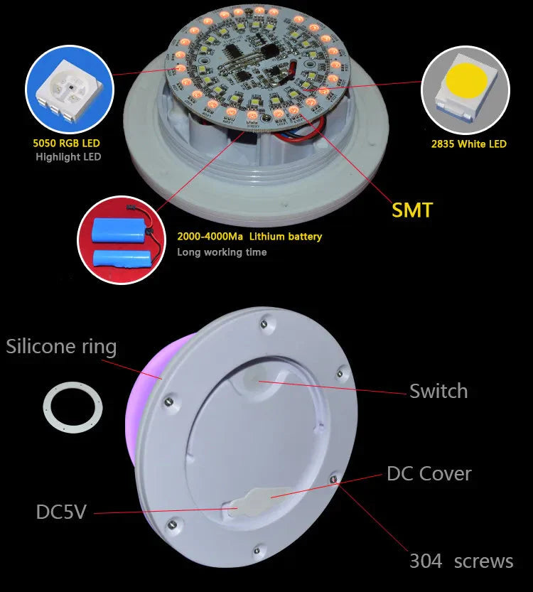Luminaire Extérieur éclat multicolore – Référence : Nélia2047- - Nexa Lights