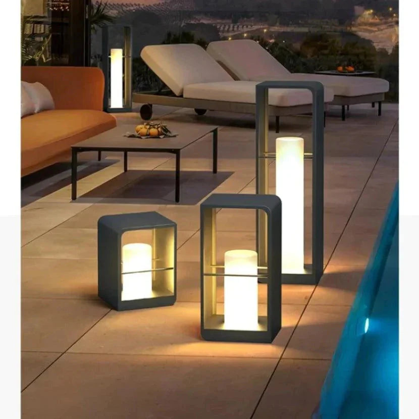 Luminaire Extérieur élégant en acier inoxydable – Référence : Léonard7623- - Nexa Lights