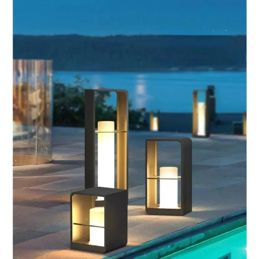 Luminaire Extérieur élégant en acier inoxydable – Référence : Léonard7623- - Nexa Lights