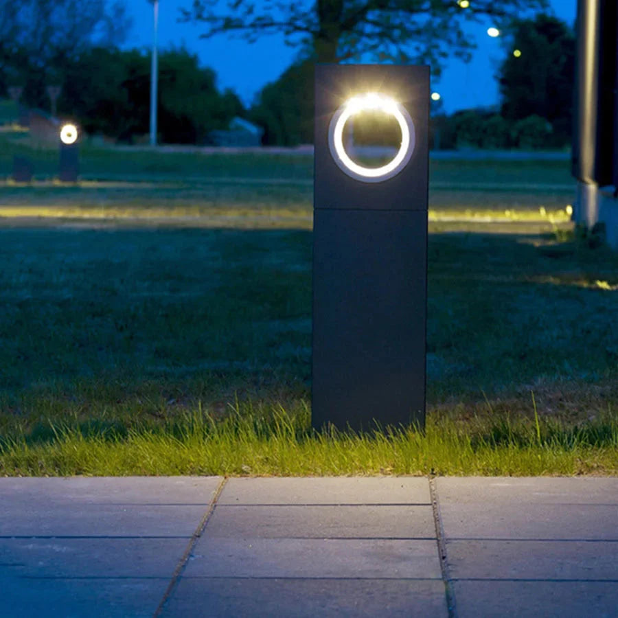 Luminaire Extérieur élégant en aluminium noir – Référence : Léo3471- - Nexa Lights