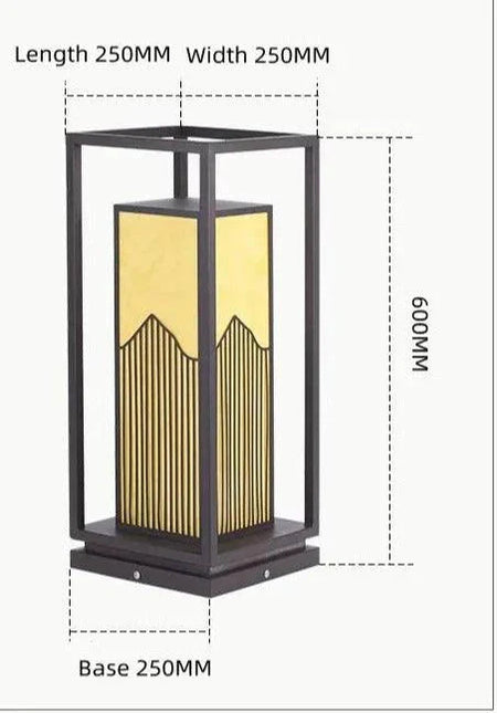 Luminaire Extérieur élégant en imitation marbre – Référence : Sacha2371- - Nexa Lights