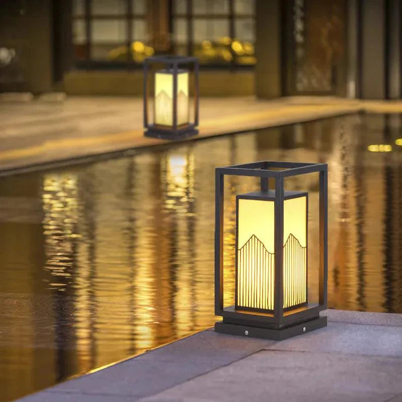 Luminaire Extérieur élégant en imitation marbre – Référence : Sacha2371- - Nexa Lights