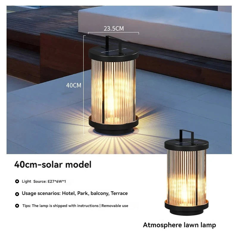Luminaire Extérieur solaire autonome – Référence : Célian2047- - Nexa Lights