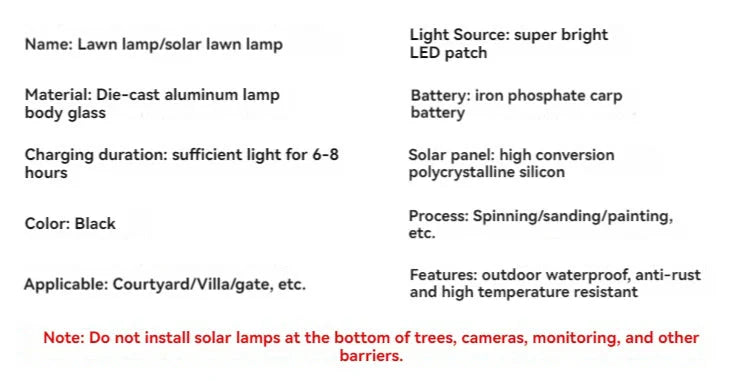 Luminaire Extérieur solaire autonome – Référence : Célian2047- - Nexa Lights
