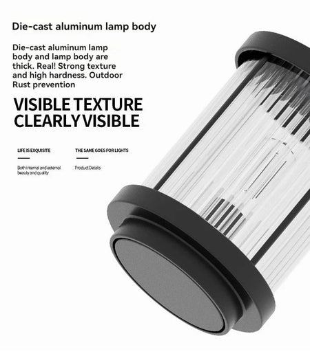 Luminaire Extérieur solaire autonome – Référence : Célian2047- - Nexa Lights