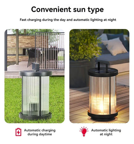 Luminaire Extérieur solaire autonome – Référence : Célian2047- - Nexa Lights