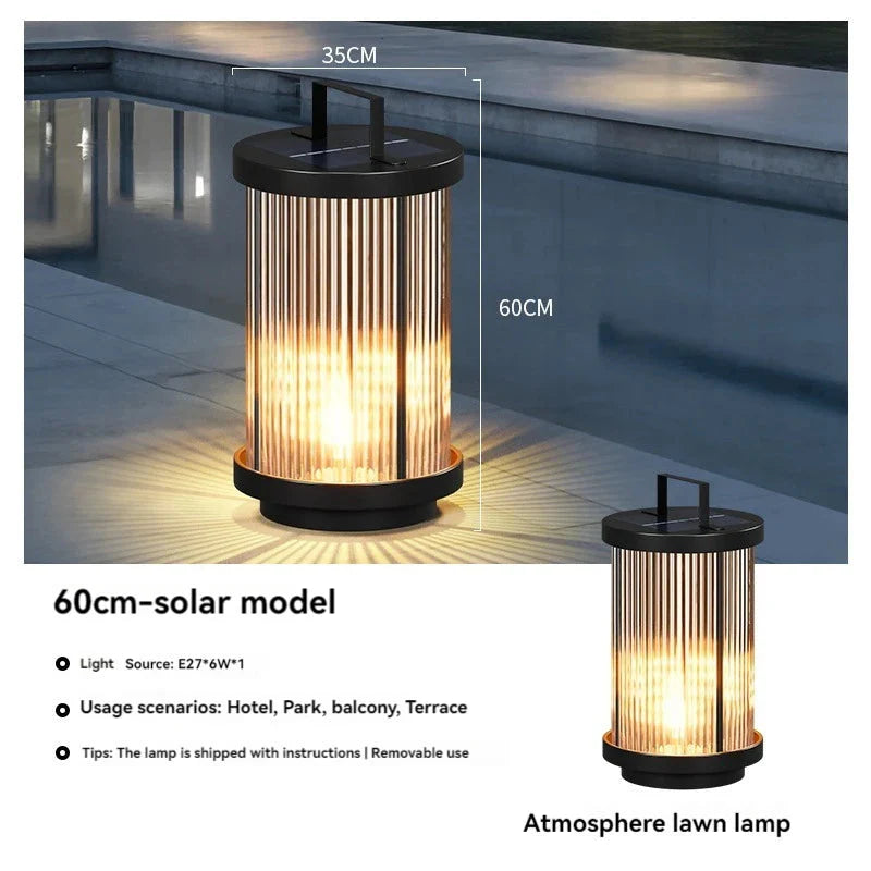 Luminaire Extérieur solaire autonome – Référence : Célian2047- - Nexa Lights