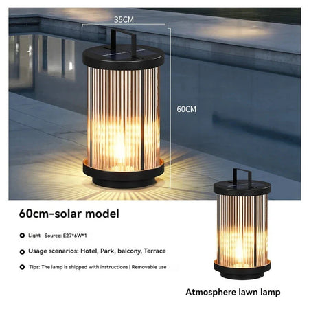 Luminaire Extérieur solaire autonome – Référence : Célian2047- - Nexa Lights