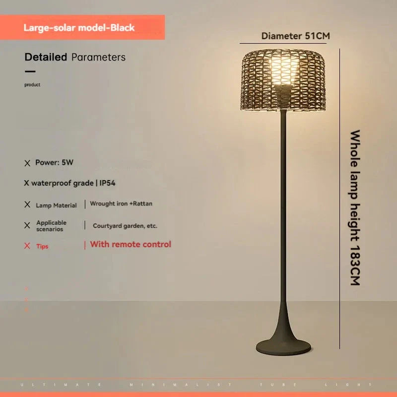 Luminaire Extérieur solaire autonome – Référence : Cléo7294- - Nexa Lights