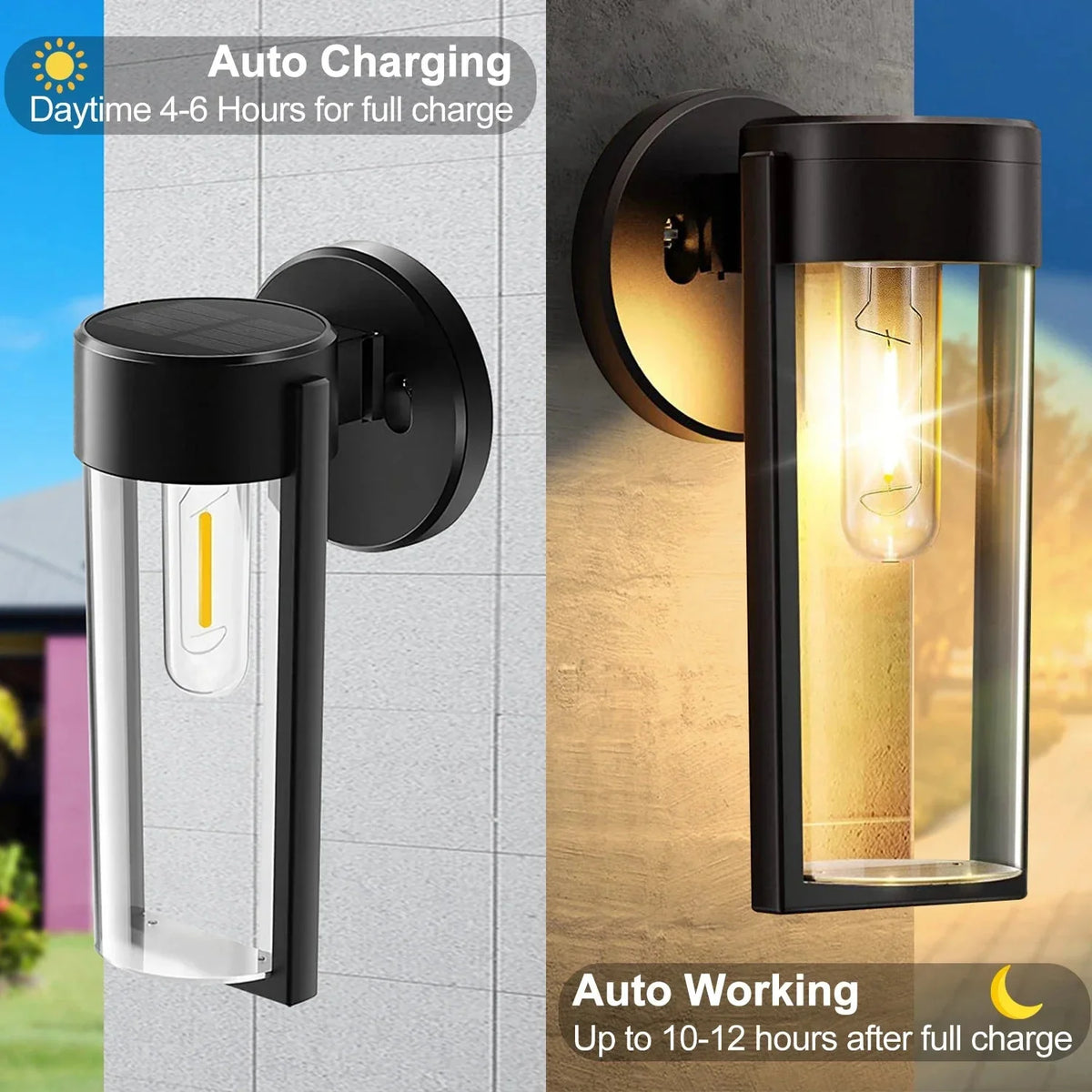 Luminaire Extérieur solaire autonome – Référence : Lysandre2578- - Nexa Lights