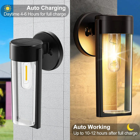 Luminaire Extérieur solaire autonome – Référence : Lysandre2578- - Nexa Lights