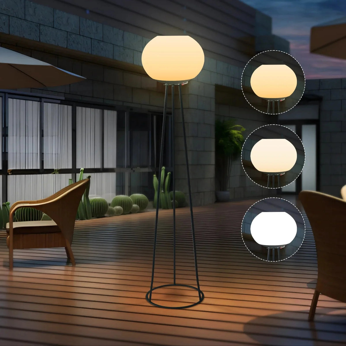 Luminaire Extérieur solaire autonome – Référence : Lysandre8274- - Nexa Lights