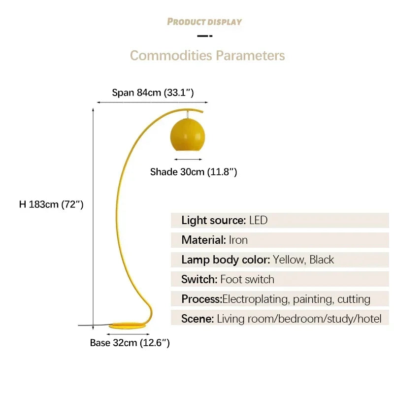Luminaire Lampadaire Design Épuré – Référence: Maïa2943- - Nexa Lights