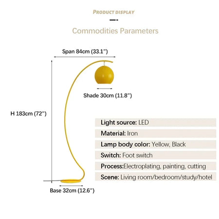 Luminaire Lampadaire Design Épuré – Référence: Maïa2943- - Nexa Lights
