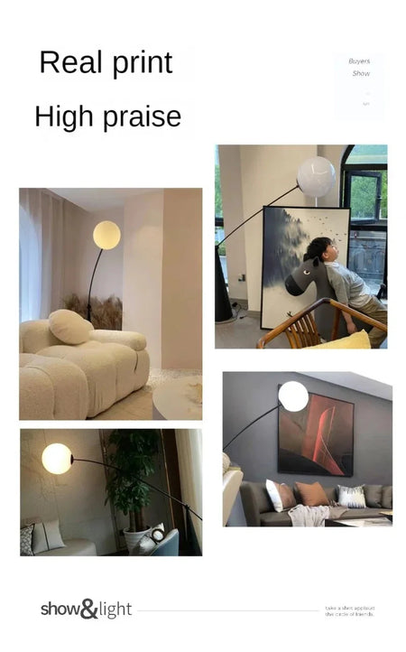 Luminaire Lampadaire design épuré – Référence : Elian3746- - Nexa Lights