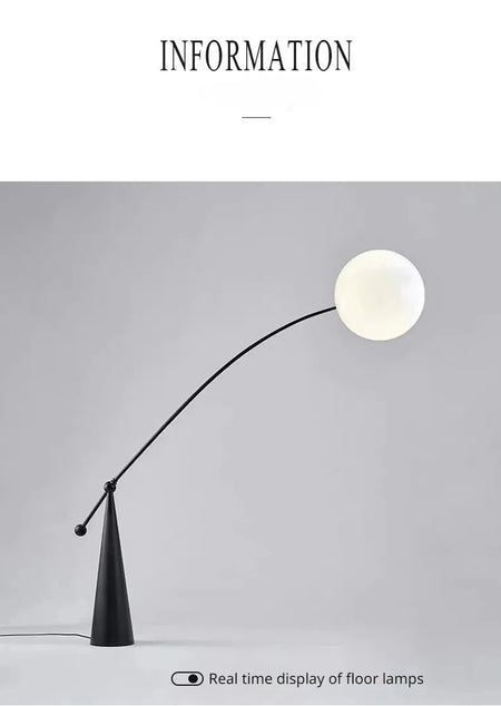 Luminaire Lampadaire design épuré – Référence : Elian3746- - Nexa Lights