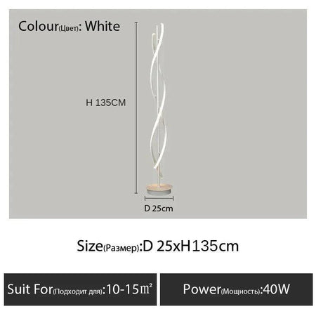 Luminaire Lampadaire design épuré – Référence : Léo1843- - Nexa Lights