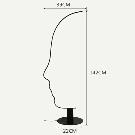 Luminaire Lampadaire design épuré – Référence : Léonie3847- - Nexa Lights