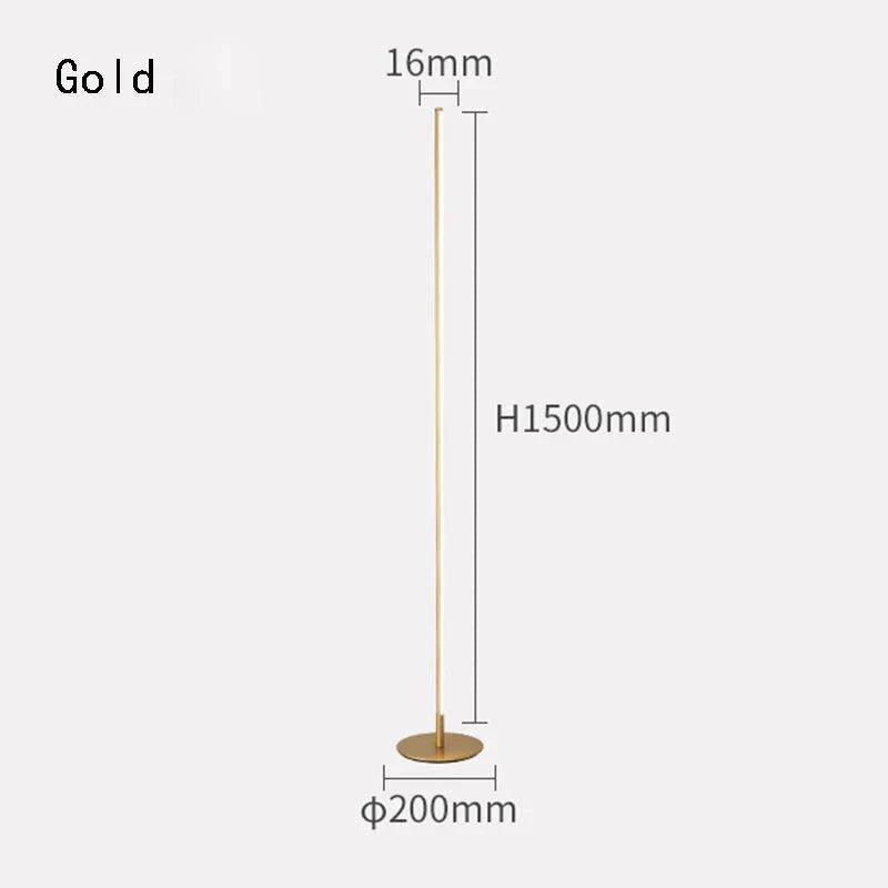 Luminaire Lampadaire design épuré – Référence : Louna7185- - Nexa Lights