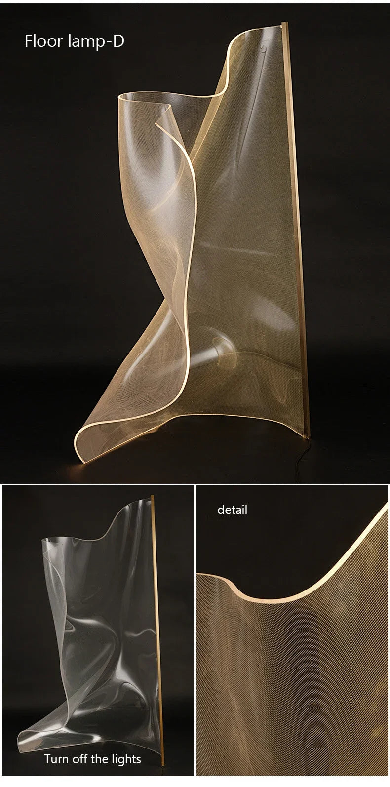 Luminaire Lampadaire design épuré – Référence: Mylor2056- - Nexa Lights