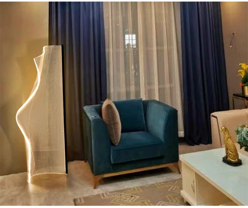 Luminaire Lampadaire design épuré – Référence: Mylor2056- - Nexa Lights