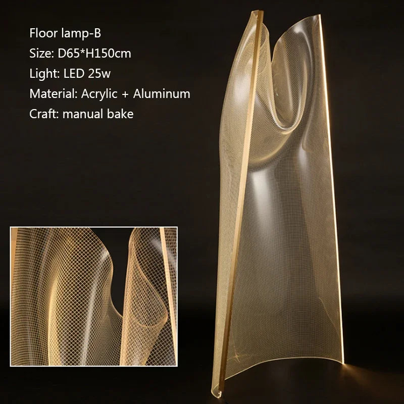 Luminaire Lampadaire design épuré – Référence: Mylor2056- - Nexa Lights