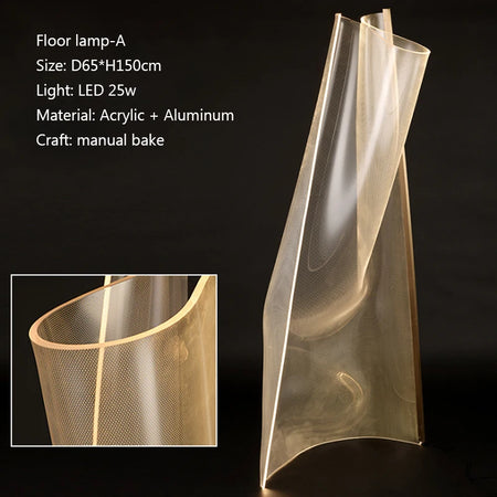 Luminaire Lampadaire design épuré – Référence: Mylor2056- - Nexa Lights