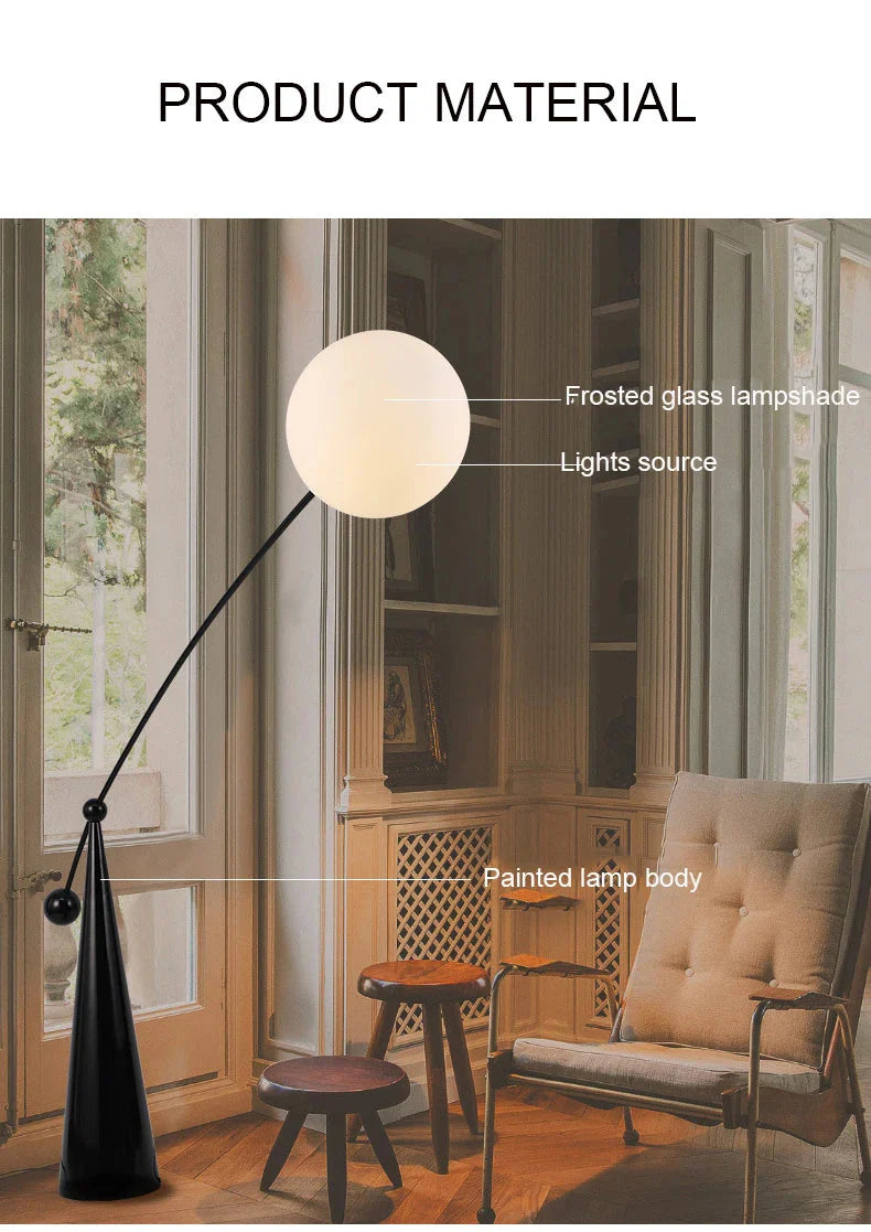 Luminaire Lampadaire design épuré – Référence : Théo6723- - Nexa Lights