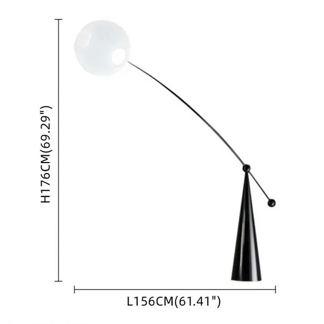 Luminaire Lampadaire design épuré – Référence : Théo6723- - Nexa Lights