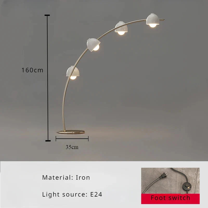 Luminaire Lampadaire design italien – Référence : Léonard3741- - Nexa Lights