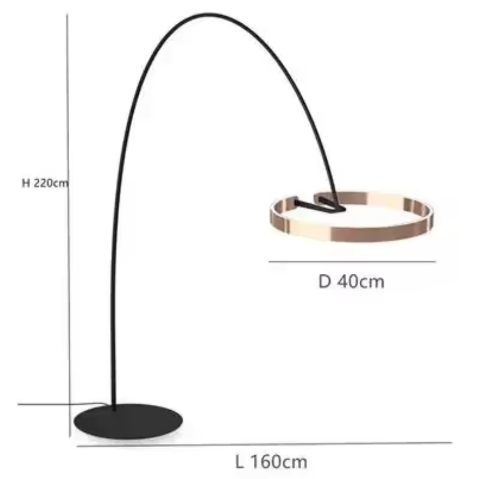 Luminaire Lampadaire design moderne – Référence : Aurore4729- - Nexa Lights