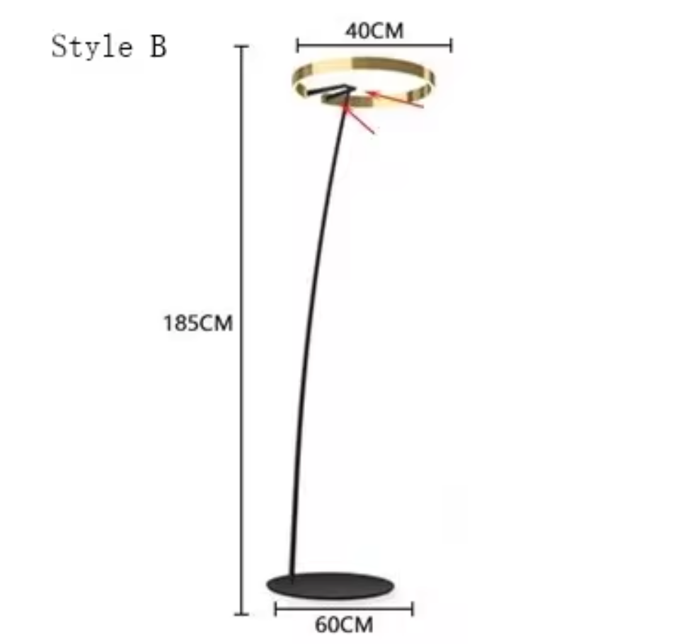 Luminaire Lampadaire design moderne – Référence : Aurore4729- - Nexa Lights