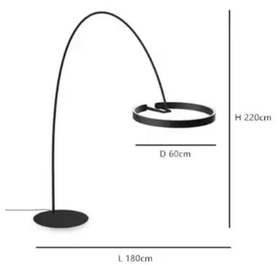 Luminaire Lampadaire design moderne – Référence : Aurore4729- - Nexa Lights