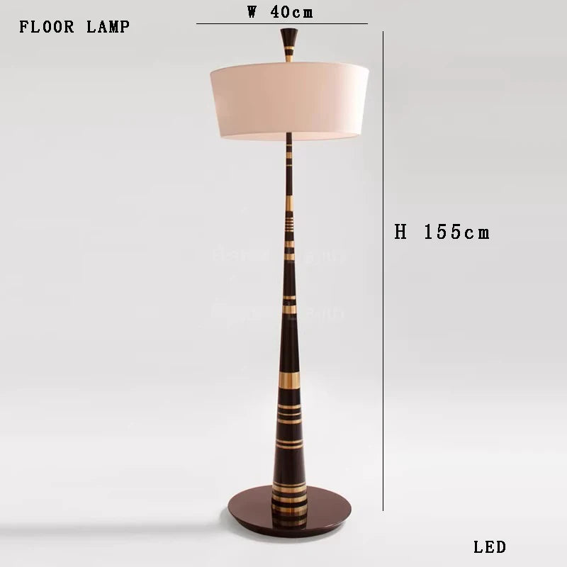 Luminaire Lampadaire design nervuré – Référence: Léo3021- - Nexa Lights