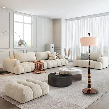Luminaire Lampadaire design nervuré – Référence: Léo3021- - Nexa Lights