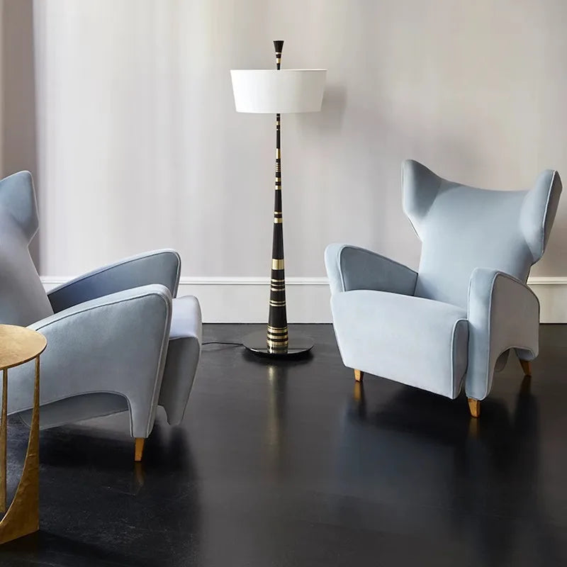 Luminaire Lampadaire design nervuré – Référence: Léo3021- - Nexa Lights