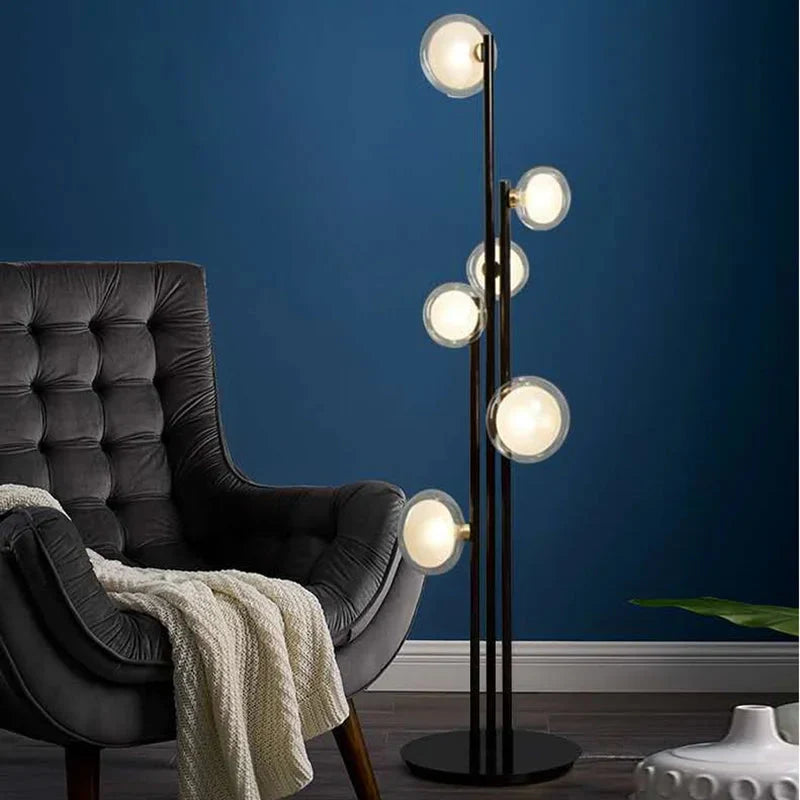 Luminaire Lampadaire design nordique élégant – Référence : Alaric1234- - Nexa Lights