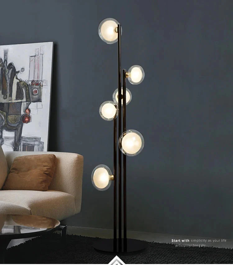 Luminaire Lampadaire design nordique élégant – Référence : Alaric1234- - Nexa Lights
