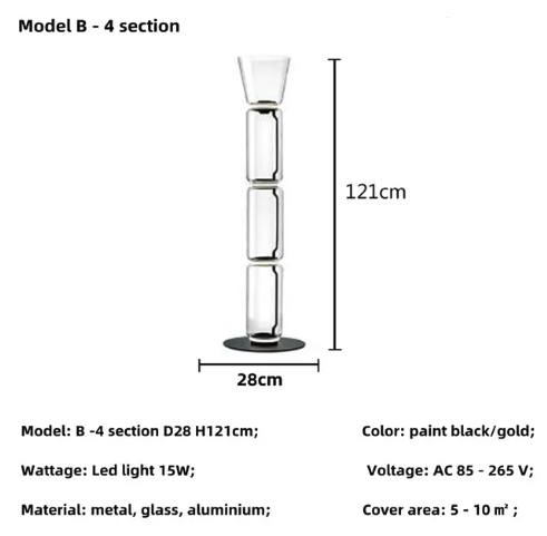 Luminaire Lampadaire design nordique épuré – Référence : Solène1748- - Nexa Lights