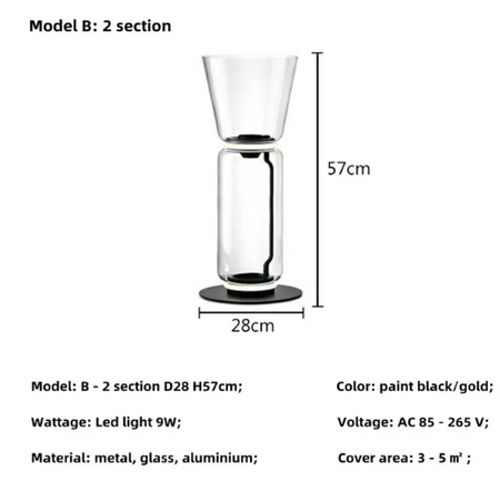 Luminaire Lampadaire design nordique épuré – Référence : Solène1748- - Nexa Lights