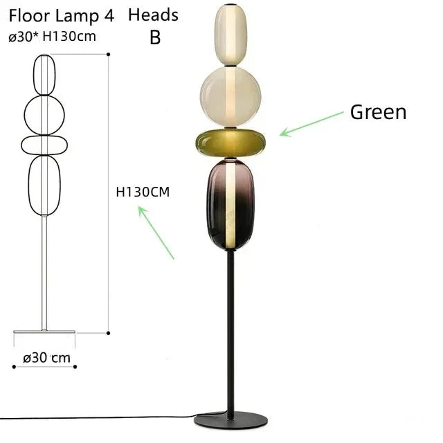 Luminaire Lampadaire style contemporain – Référence : Marisol2951- - Nexa Lights
