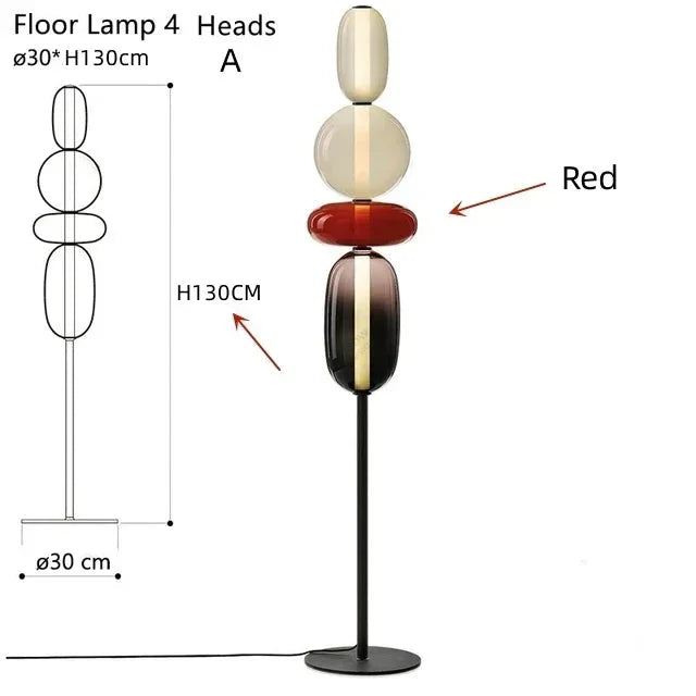 Luminaire Lampadaire style contemporain – Référence : Marisol2951- - Nexa Lights